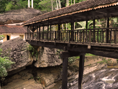 Bogoda Bridge and Temple